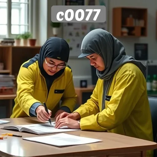 Tampilan Antarmuka C0077 yang Ramah Pengguna